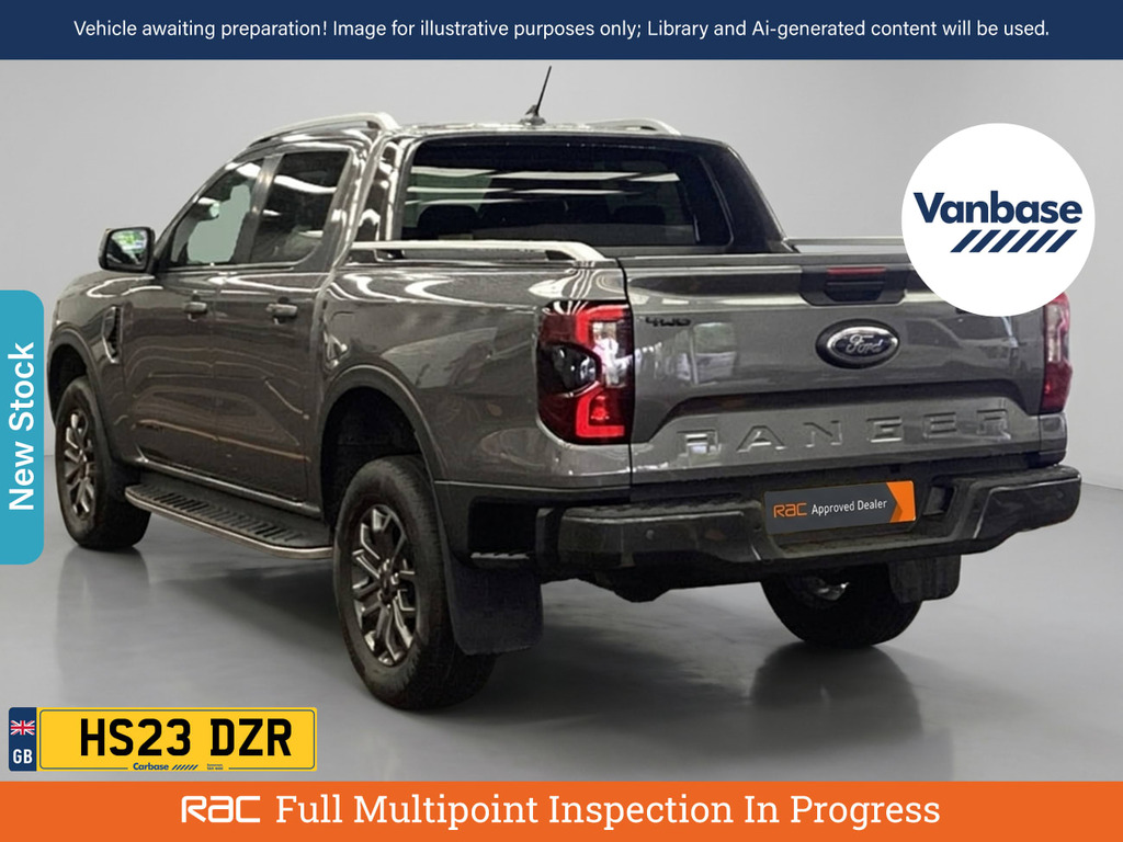 Ford Ranger 2.0 Td Ecoblue Wildtrak Pickup Double Cab Dies HS23DZR Grey #2