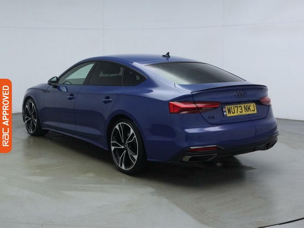 Audi A5 2.0 Tdi 35 Black Edition Sportback S Tr Blue #4