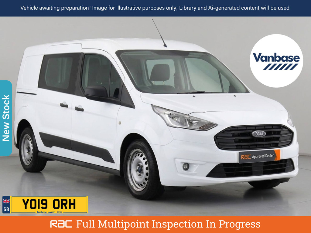 Ford Transit Connect 1.5 230 Ecoblue Trend Crew Van Double Cab 6Dr Dies White