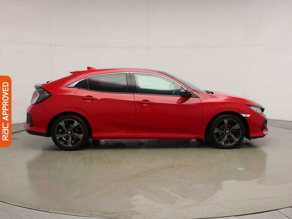 Honda Civic 1.0 Vtec Turbo Ex Hatchback Cvt Euro 6 Red #5