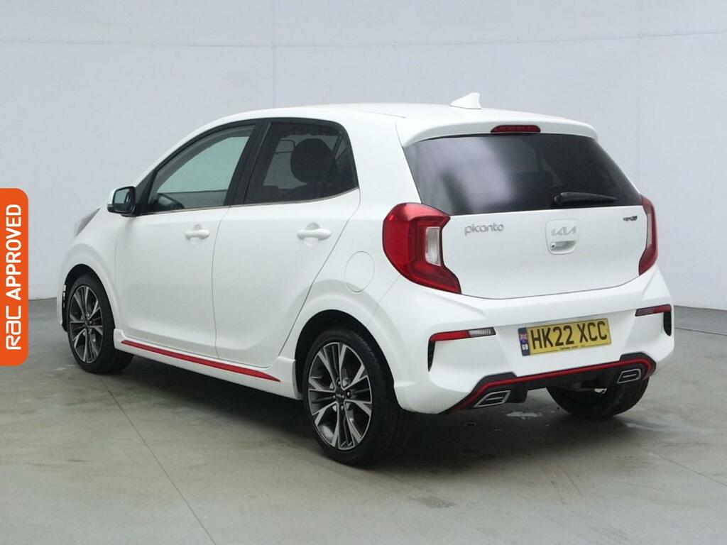 Kia Picanto 1.0 Dpi Gt-line Hatchback Euro 6 White #4
