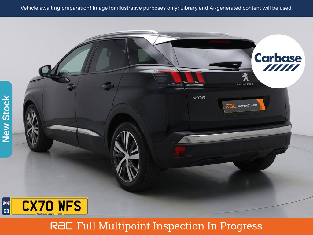 Peugeot 3008 1.2 Puretech Allure Suv Euro 6 Black #2