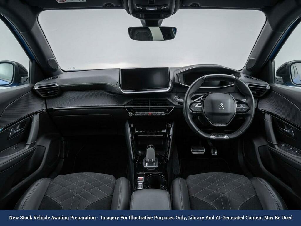 Peugeot e-208 50Kwh Gt Premium Hatchback 136 Blue #3