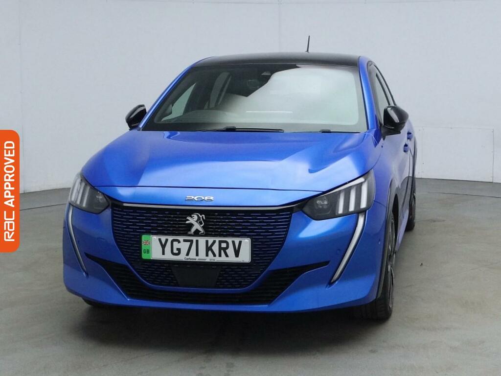 Peugeot e-208 50Kwh Gt Premium Hatchback 136 Blue #6