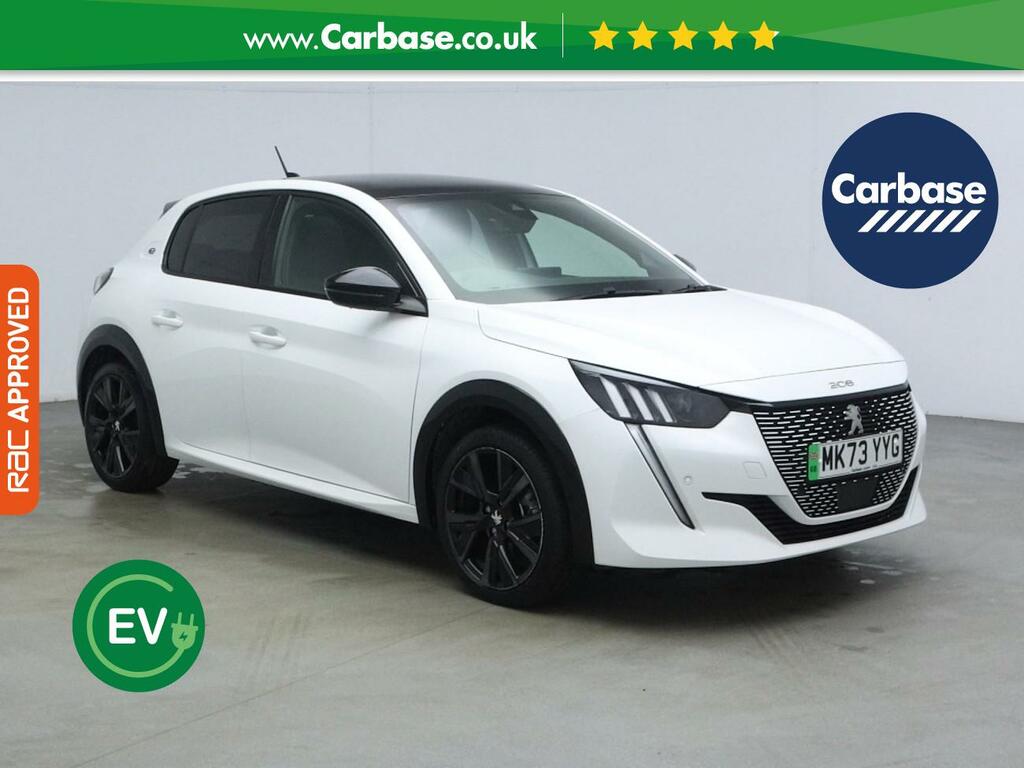 Peugeot e-208 50Kwh Gt Hatchback 7.4Kw Charge White