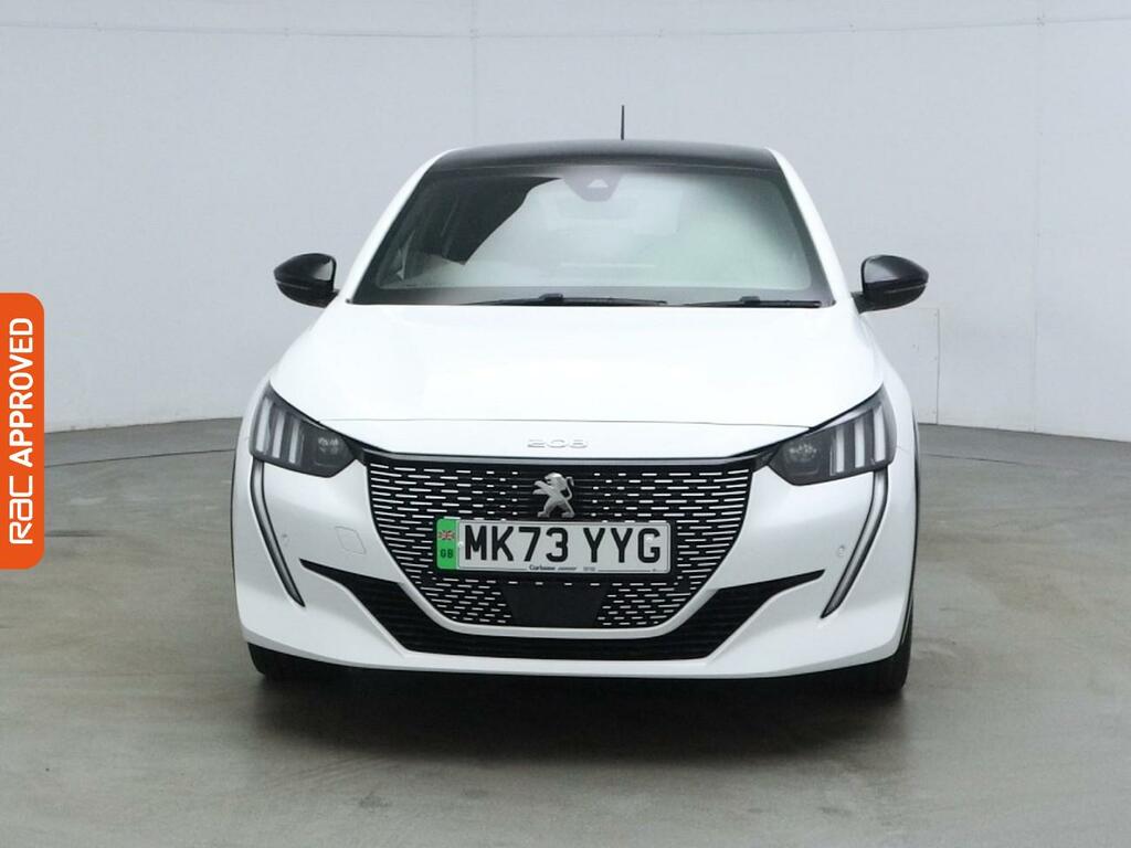 Peugeot e-208 50Kwh Gt Hatchback 7.4Kw Charge White #6