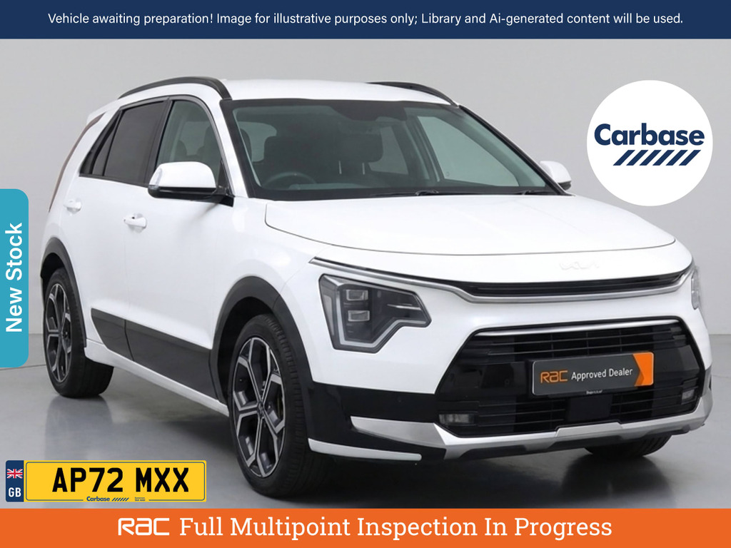 Kia Niro 1.6H Gdi 3 Suv Hybrid Dct Euro 6 Ss White