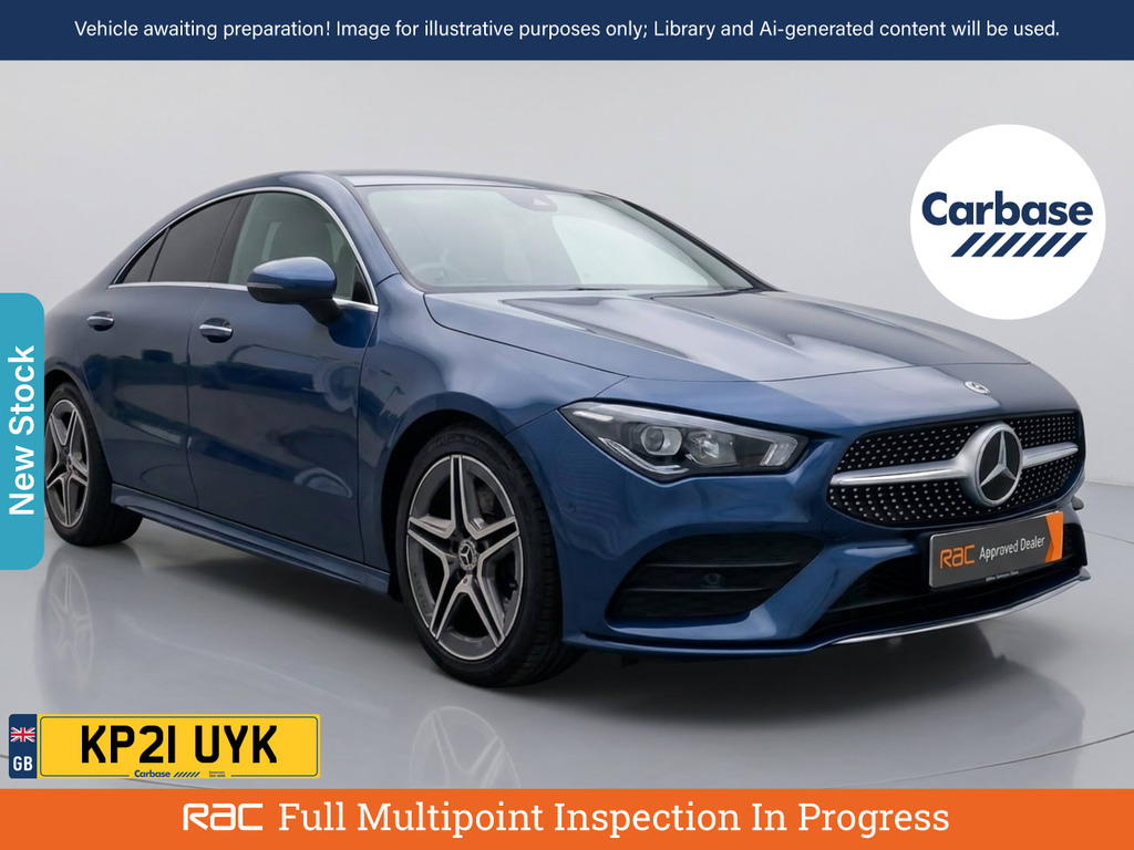 Mercedes-Benz CLA Class 2.0 Cla220d Amg Line Premium 2 Coupe Blue