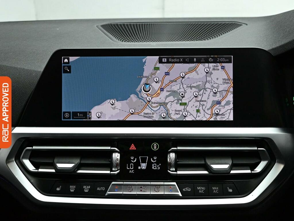 BMW 3 Series 2.0 330E 12Kwh M Sport Saloon Plug-in H Black #3