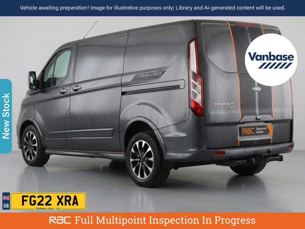 Ford Transit Custom 2.0 350 Limited Ecoblue 170 Bhp L3 H2 Eu Silver #2