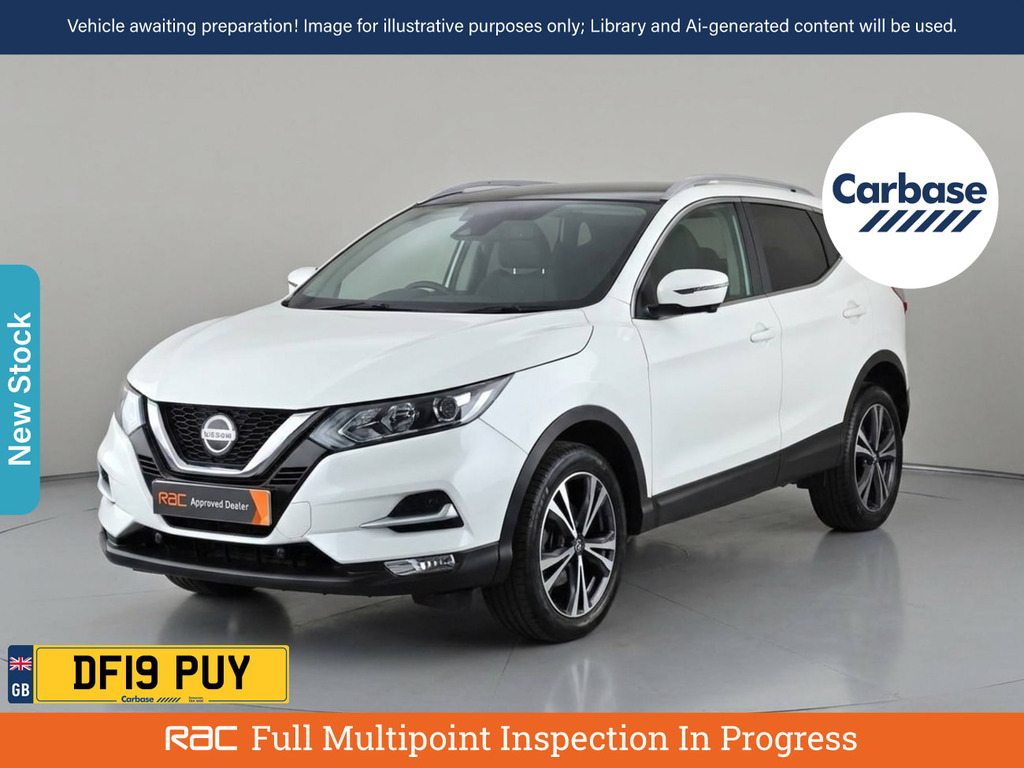 Nissan Qashqai 1.3 Dig-t N-connecta Suv Euro 6 White
