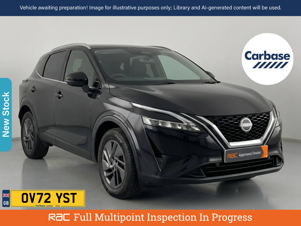 Nissan Qashqai 1.3 Dig-t Mhev Acenta Premium Suv Hybri Black