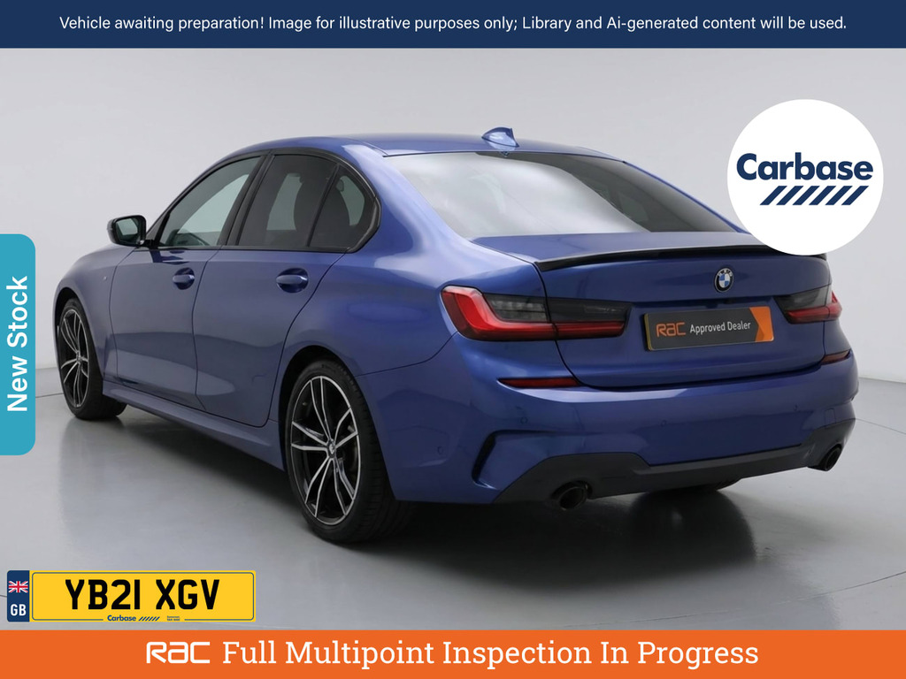 BMW 3 Series 2.0 330I M Sport Saloon Euro 6 S Blue