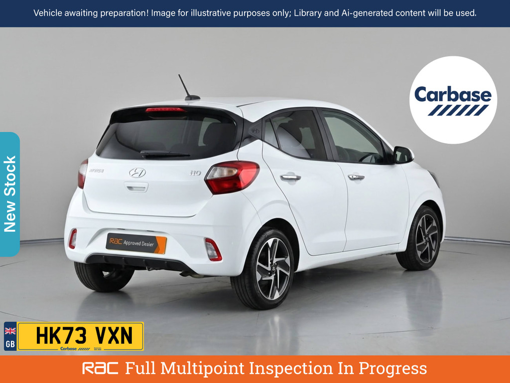Hyundai I10 1.2 Premium Hatchback Euro 6 Ss White