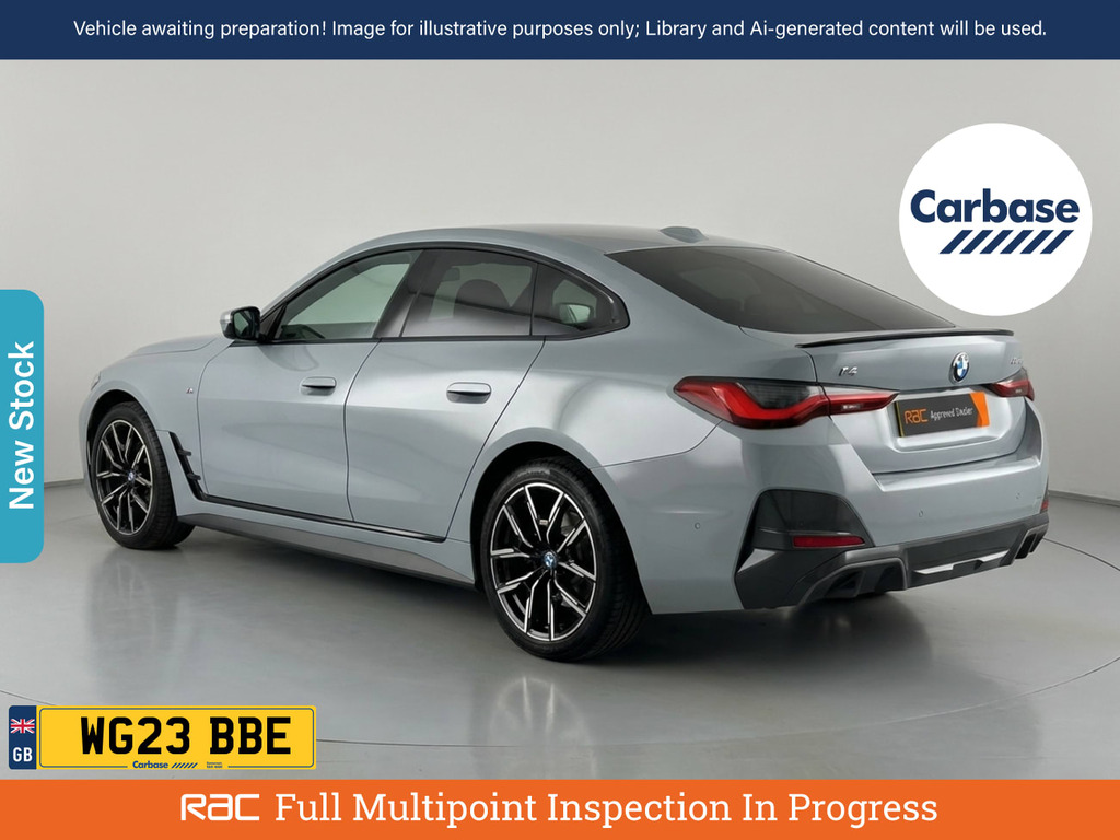 BMW i4 40 83.9Kwh M Sport Gran Coupe Ed Grey