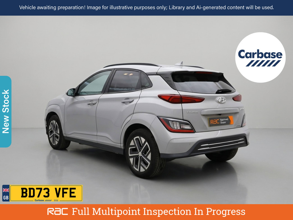Hyundai Kona 39Kwh Premium Suv 10.5Kw Charge Grey