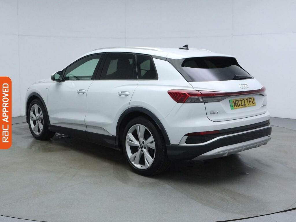 Audi Q4 E Tron 40 S Line Suv 82Kwh 204 Ps White #4