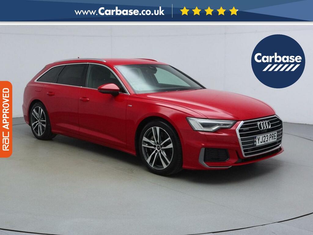 Audi A6 Avant 2.0 Tfsie 50 S Line Estate Plug-in Hybr Red