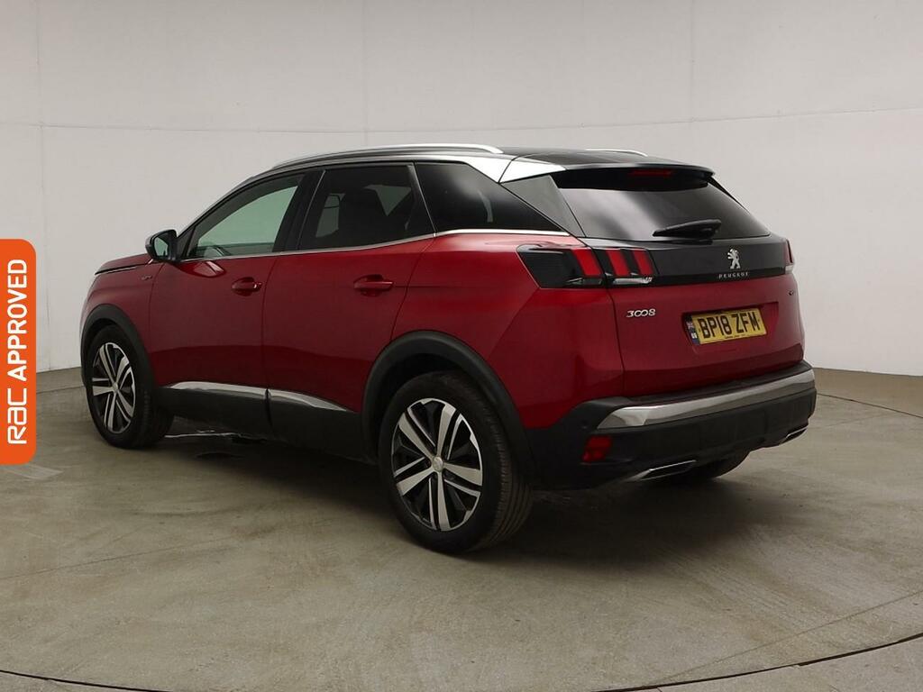 Peugeot 3008 2.0 Bluehdi Gt Suv Eat Euro 6 Ss 18 Red #4