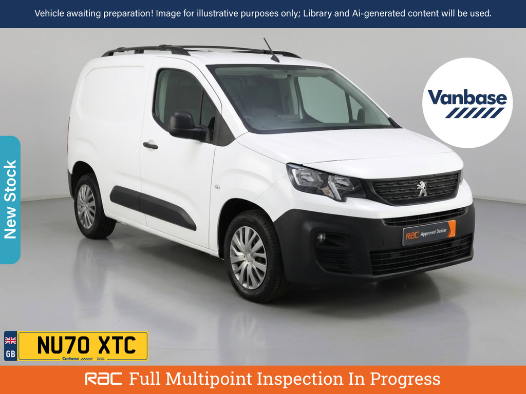 Peugeot Partner 1.5 Bluehdi 1000 Professional Standard Panel Van 5 White