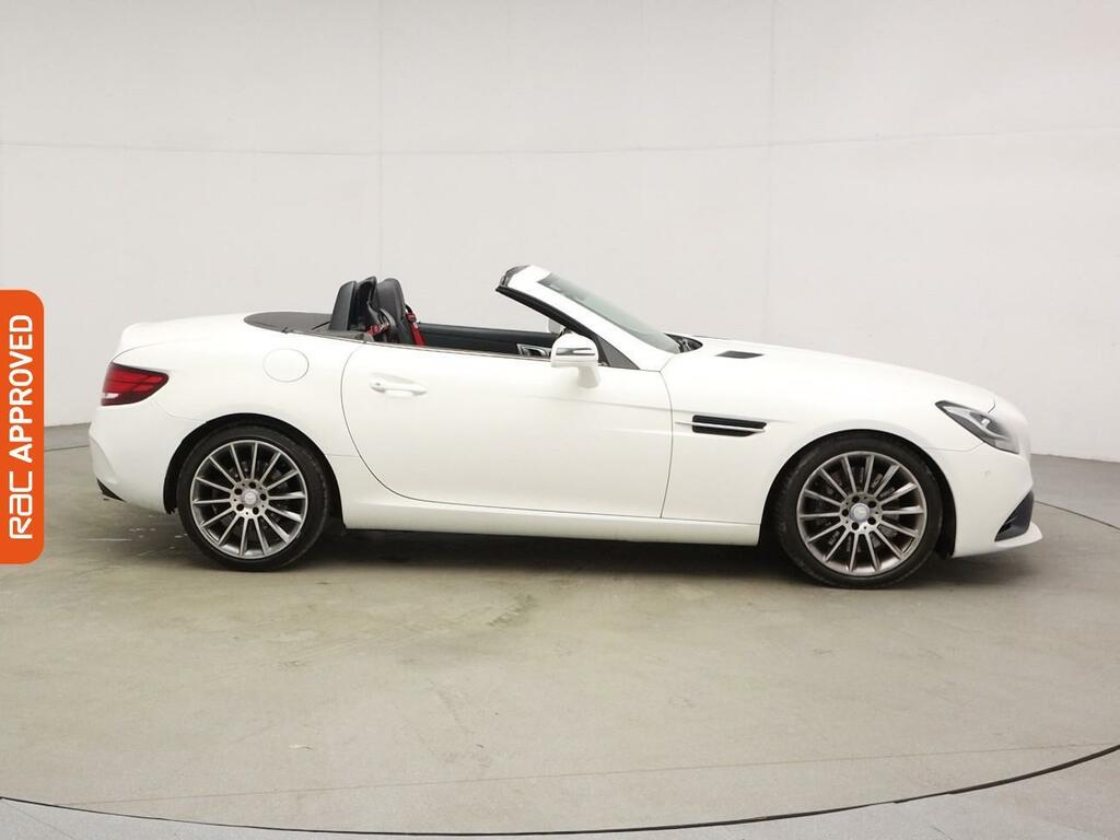 Mercedes-Benz SLC 2.1 Slc250d Amg Line Convertible G-tron White #5