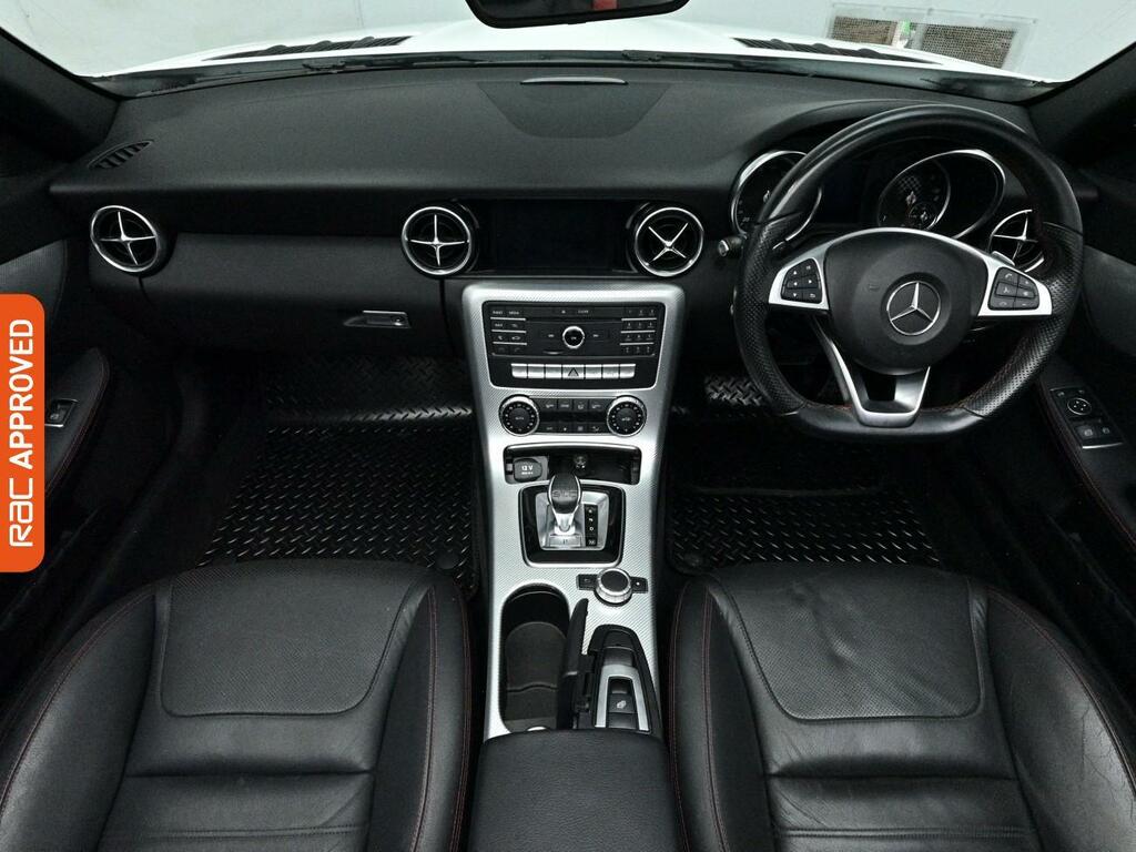 Mercedes-Benz SLC 2.1 Slc250d Amg Line Convertible G-tron White #2