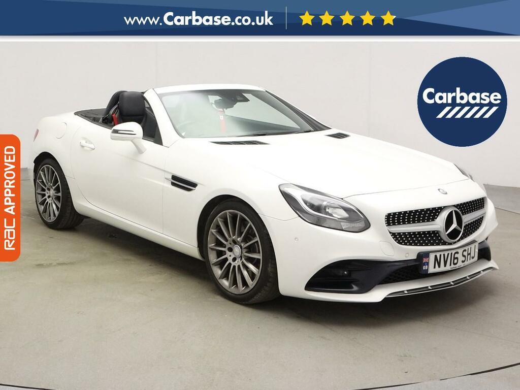 Mercedes-Benz SLC 2.1 Slc250d Amg Line Convertible G-tron White