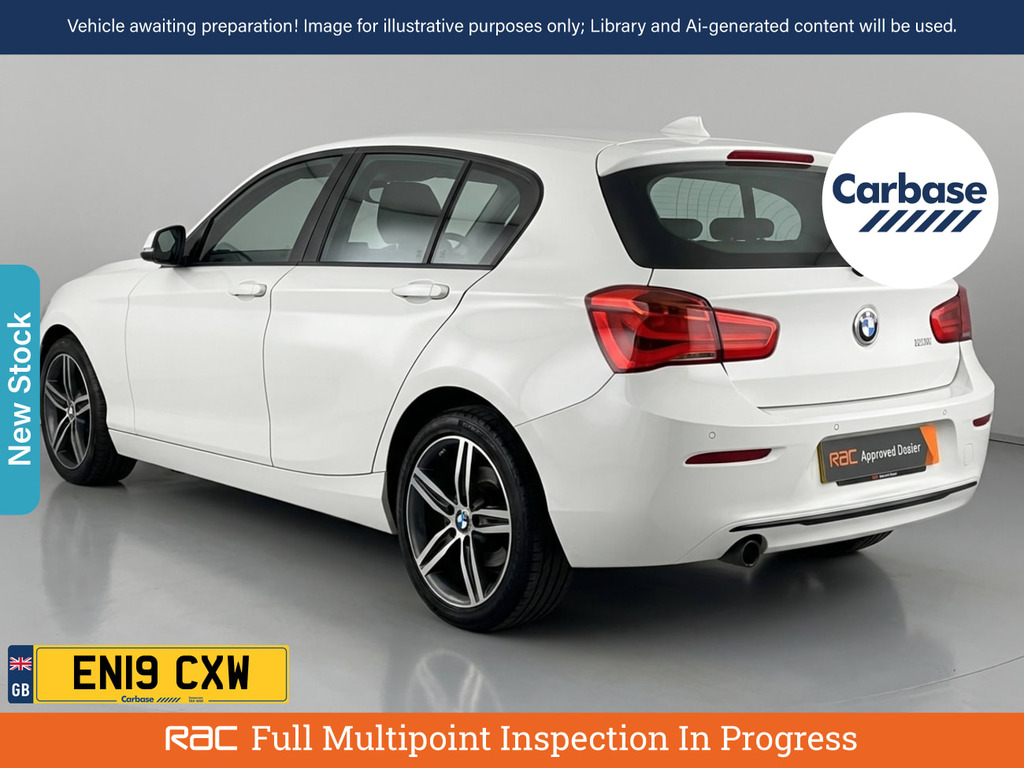 BMW 1 Series M Sport White #1
