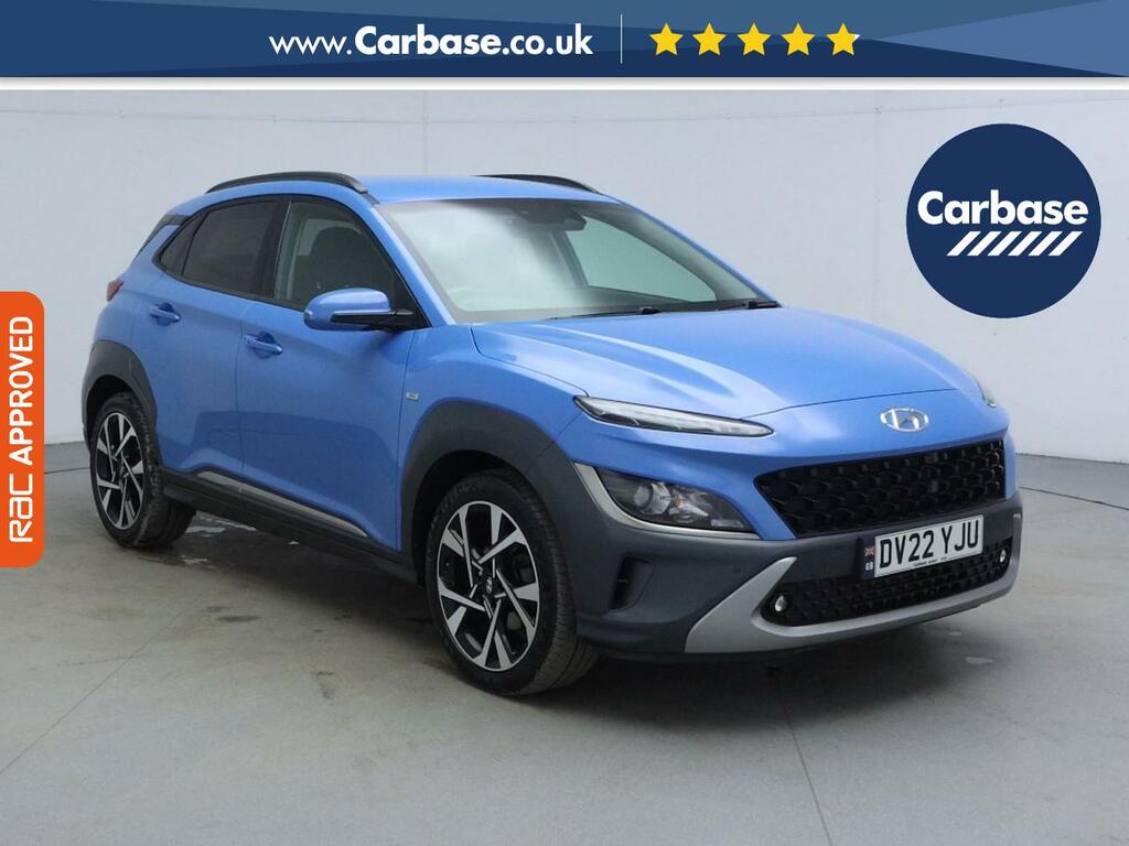 Hyundai Kona 1.0 T-gdi Mhev Premium Suv Hybrid Manua Blue
