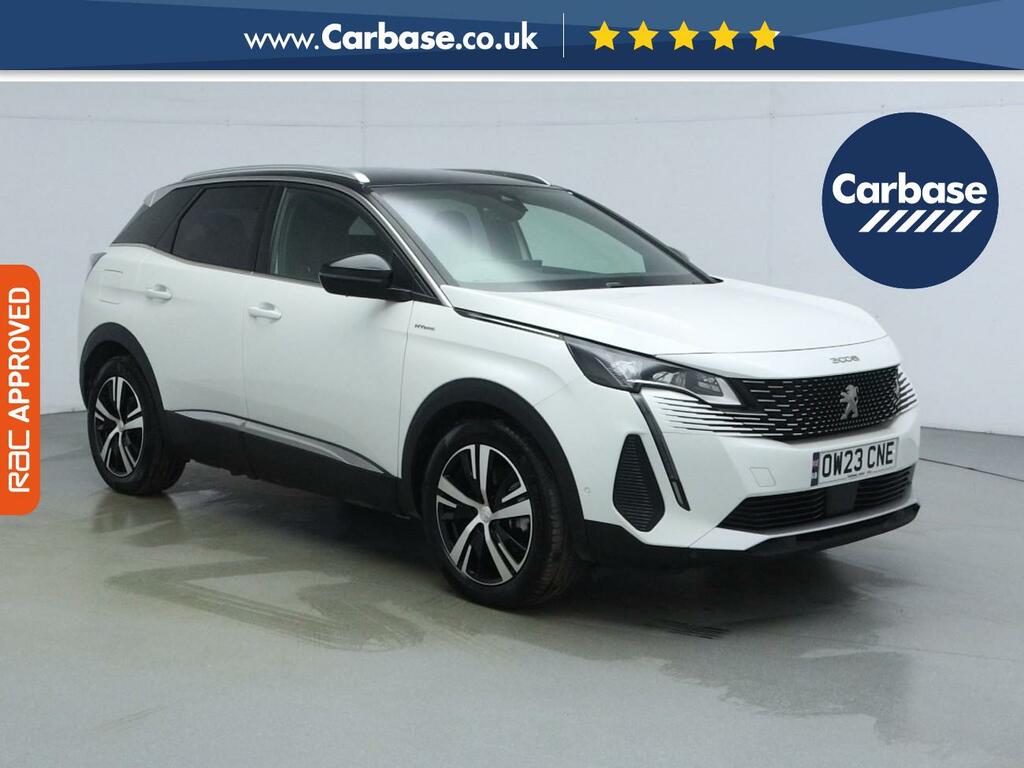 Peugeot 3008 1.6 13.2Kwh Gt Suv Plug-in Hybrid E-eat White