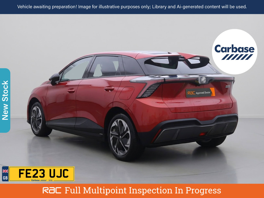MG MG4 64Kwh Trophy Long Range Hatchback Aut Red