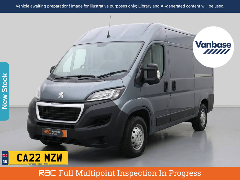Peugeot Boxer 2.2 Bluehdi 435 Professional Panel Van Grey