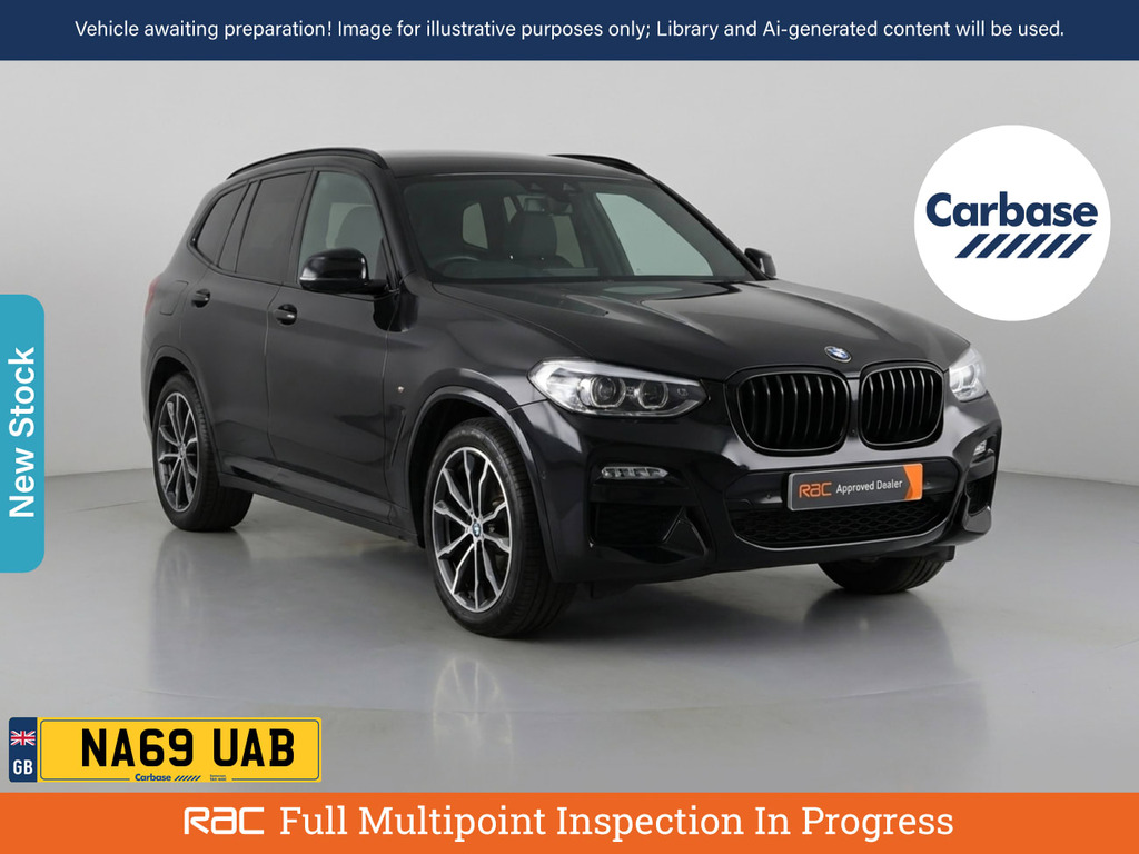 BMW X3 2.0 20D M Sport Suv Xdrive Euro 6 Black
