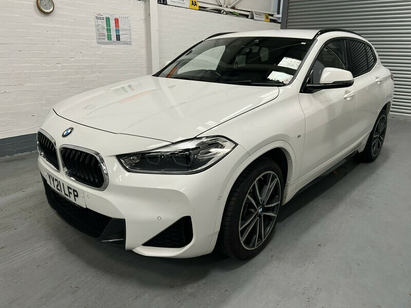 BMW X2 Xdrive20d M Sport White #5