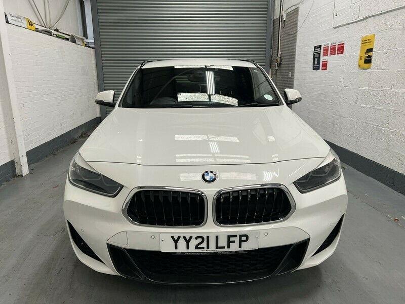 BMW X2 Xdrive20d M Sport White #2