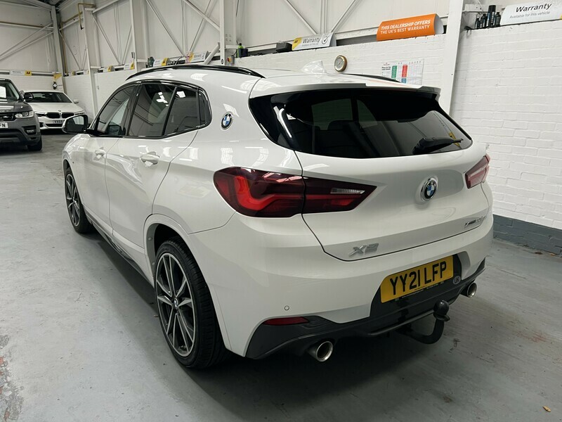 BMW X2 Xdrive20d M Sport White #6