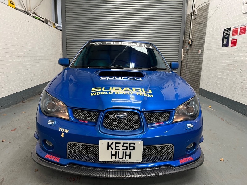 Subaru Impreza Wrx Turbo Blue #4