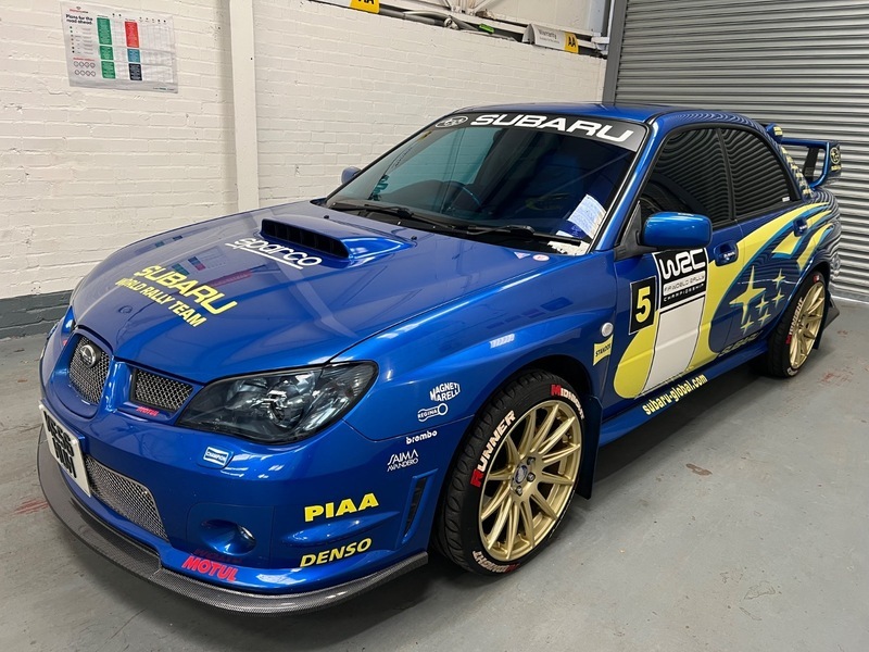 Subaru Impreza Wrx Turbo Blue #5