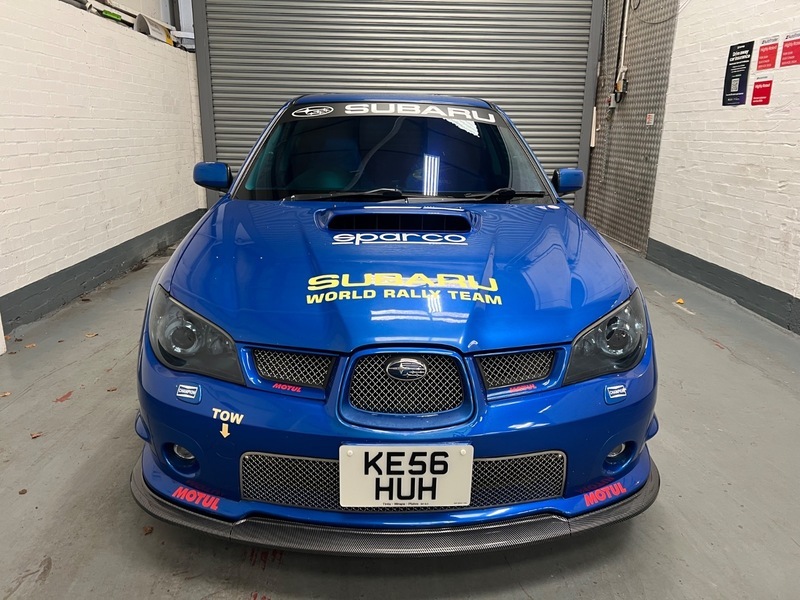 Subaru Impreza Wrx Turbo Blue #2