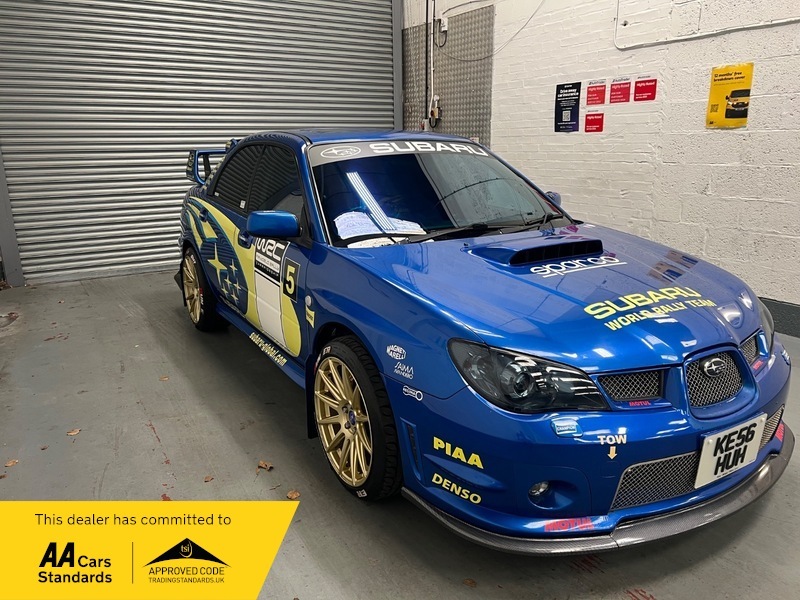Subaru Impreza Wrx Turbo Blue