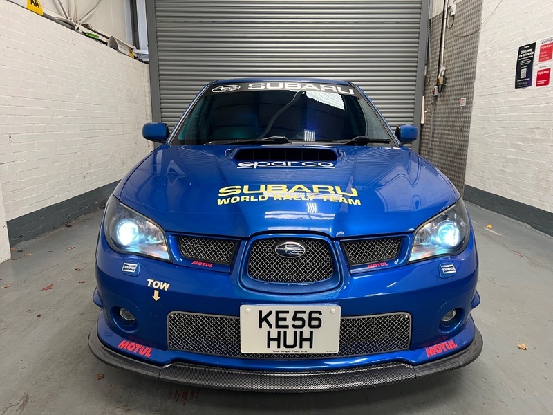 Subaru Impreza Wrx Turbo Blue #3