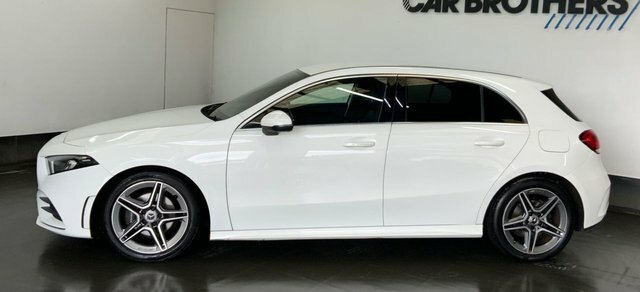 Mercedes-Benz A Class 1.5 A180d Amg Line Hatchback 7G-dct Eur White #5