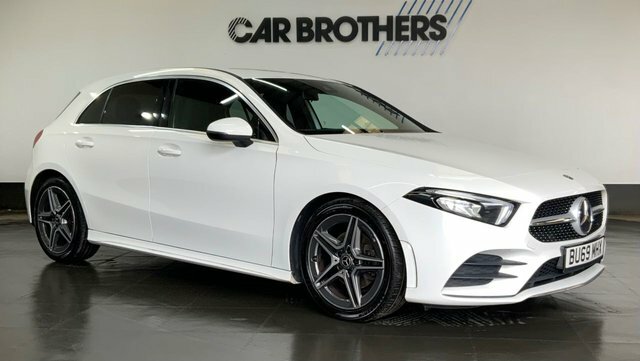 Mercedes-Benz A Class 1.5 A180d Amg Line Hatchback 7G-dct Eur White #2