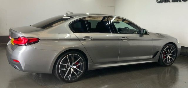 BMW 5 Series 3.0 530D Mht M Sport Edition Saloon Hyb Grey #5