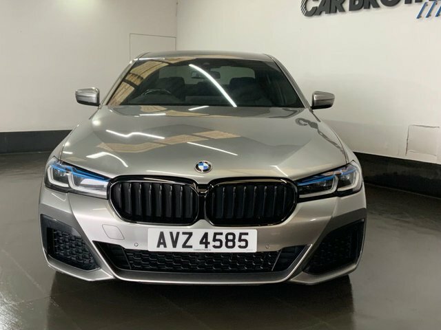 BMW 5 Series 3.0 530D Mht M Sport Edition Saloon Hyb Grey #4