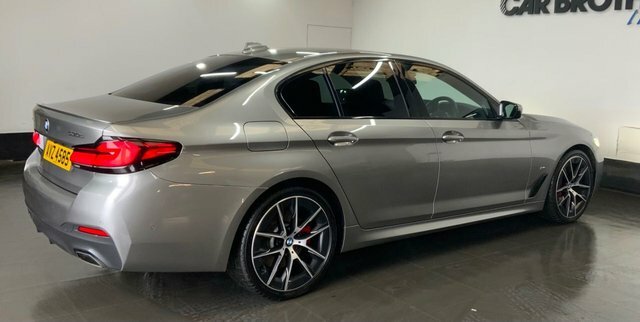 BMW 5 Series 3.0 530D Mht M Sport Edition Saloon Hyb Grey #6