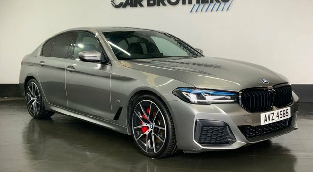 BMW 5 Series 3.0 530D Mht M Sport Edition Saloon Hyb Grey #3