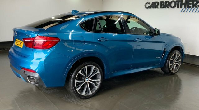 BMW X6 3.0 30D M Sport Edition Suv Xdrive Blue #5