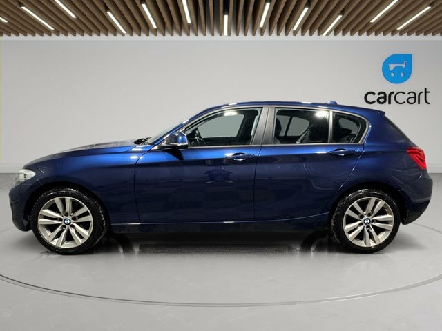 BMW 1 Series 116D Sport Hatchback LP18CYO Blue #4
