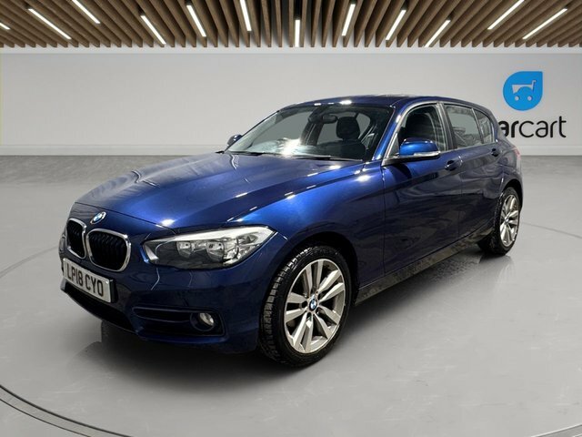 BMW 1 Series 116D Sport Hatchback LP18CYO Blue #3